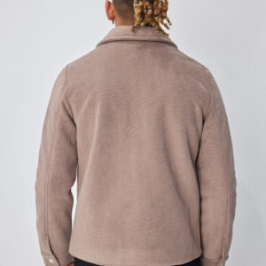 Klassieke heren effen jas met zijzakken