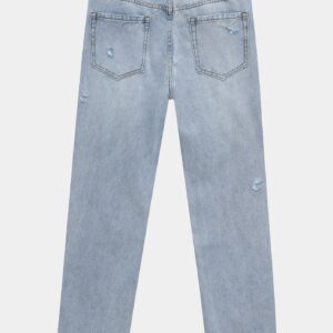 Pantalon en jean coupe droite