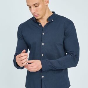 Klassiek overhemd met sierlijke knopen