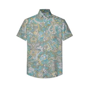 Casual overhemd met bloemenmotief