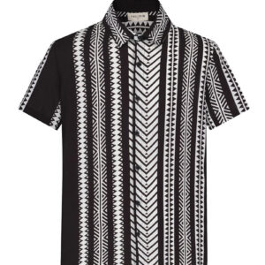 Casual overhemd met geometrische patronen