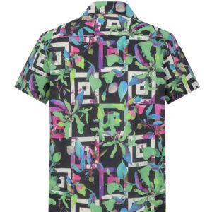 Kort mouwen shirt met abstracte patronen