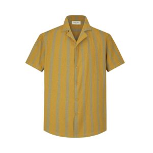 Gestreept overhemd met korte mouwen