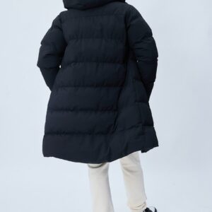 Middellange verwarmde donsjas