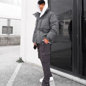 Kort gewatteerd donsjack