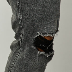 Regular fit gescheurde jeans