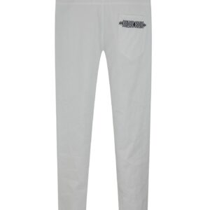 Plain jeans with embroidery