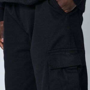 Wijde effen joggingbroek