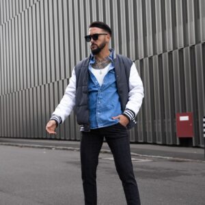 Klassieke geruite chinobroek